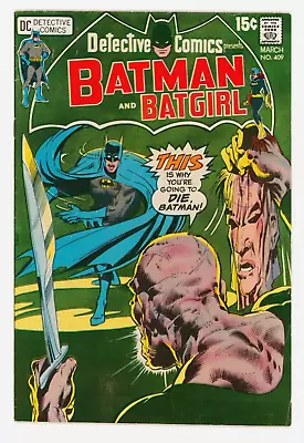 Buy Detective Comics #409 F-VF 7.0 Neal Adams Cover • 24.95£