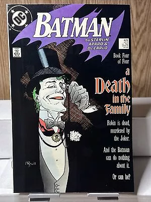 Buy BATMAN #429 1989  A Death In The Family  Part 4! SUPERMAN APPEARANCE DC COMICS • 20.90£