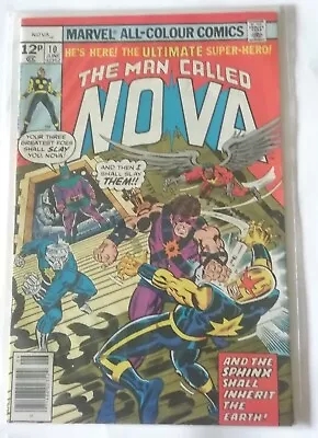 Buy Nova #10: Vol.1, UK Price Variant, Marvel Comics (june 1977) • 6.95£