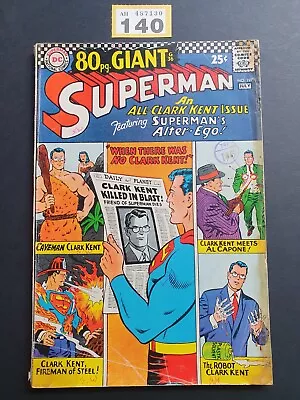 Buy SUPERMAN GIANT  # 197  DC COMICS  1967  80 Pgs • 14.99£