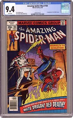 Buy Amazing Spider-Man #184 CGC 9.4 1978 4004571017 • 92.07£