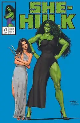 Buy She Hulk #1 Mike Mayhew Homage Trade Dress Variant Limited To 3000 • 18.95£