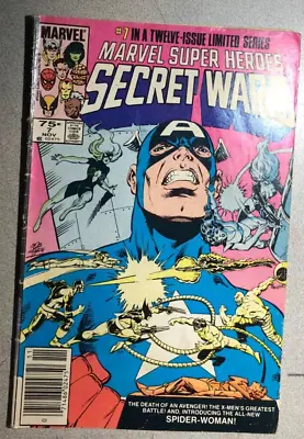 Buy MARVEL SUPER-HEROES SECRET WARS #7 (1984) Marvel Comics Newsstand UPC Cover VG+ • 11.82£