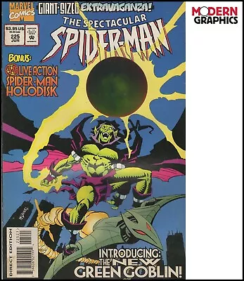 Buy Spectacular Spider-Man # 225 HOLODISK COVER | 1995 | Marvel Comics | Eng | SPK • 8.04£