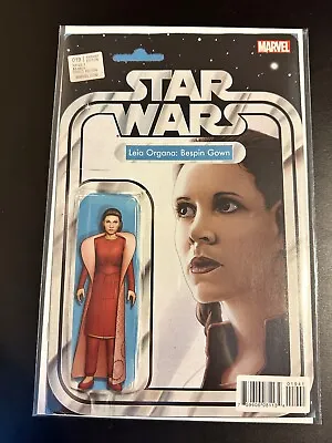 Buy Marvel Star Wars Comic No.19 - Action Figure Variant Leia Organa: Bespin Gown • 5£