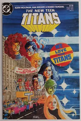Buy The New Teen Titans #6 ~ DC Comics 1985 ~ DIRECT EDITION ~ WHITE PAGES ~ NM • 3.16£