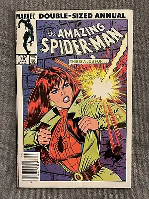 Buy The Amazing Spider-Man 19 Marvel Comic Book 1985 Double Sized Annual Mary Jane • 19.55£