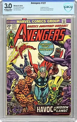 Buy Avengers #127 CBCS 3.0 1974 21-3B8C92F-019 • 27.35£
