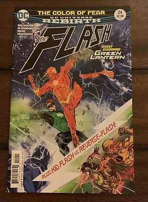 Buy DC Comics The Flash Rebirth #24 2017 NM Or Better • 2.36£