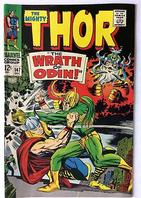 Buy Thor #147, Key Orgin Of Inhumans Cont. See FF #45 (in Stock) Silver Age 1966 • 49.64£