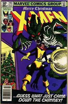 Buy Uncanny X-Men #143-1981 Fn 6.0 X Men John Byrne 1st N'Garai Newsstand Variant • 13£
