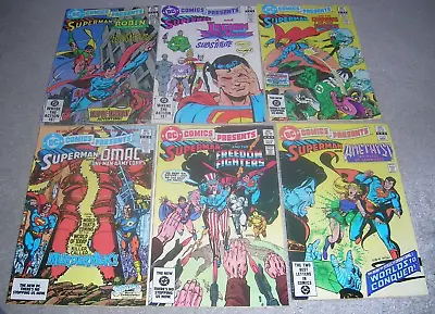 Buy DC COMICS PRESENTS.26 COMIC BUNDLE.#'s 58 TO 89.(NOT COMPLETE).1983-1985.VF. • 39.99£