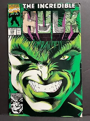 Buy Incredible Hulk #379 1991  F  Mid Grade Marvel Comic • 3.68£