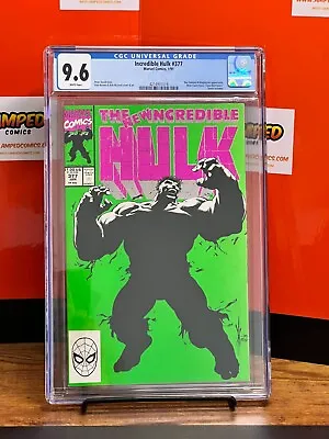 Buy Incredible Hulk #377 (1991) Marvel Comics CGC Graded 9.6 • 112.44£