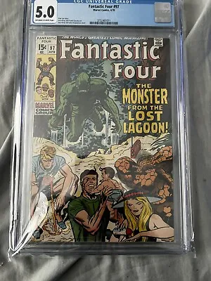 Buy Fantastic Four #97. CGC Graded  5.0. • 91.94£