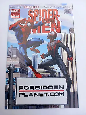 Buy Marvel Comics -  Spider-men  #1 - Forbidden Planet Variant (2012) • 14.99£