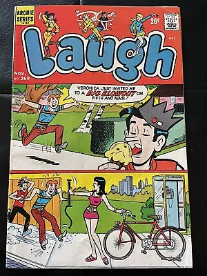 Buy Vintage Archie Comic - Laugh #260 - Archie Series 1972 And #226 January 1970 • 22.37£