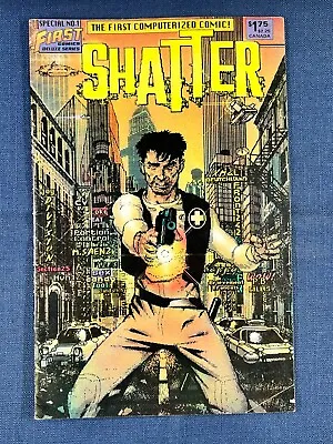 Buy First Comics Special #1 SHATTER The First Computerized Comic! Comic Book • 3.19£