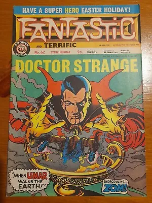 Buy Fantastic #62 April 1968 FINE+ 6.5 Power Comic, Strange Tales #156 Reprint • 7.50£