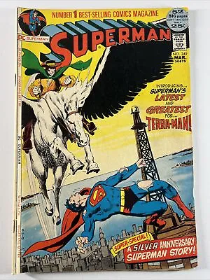 Buy Superman #249 (1972) 1st Terra Man ~ Neil Adams | DC Comics • 7.90£