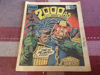 Buy 2000AD Prog 199 Judge Dredd British Comic Bolland Art 14 2 81 UK 1981 • 3.50£