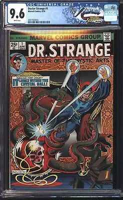 Buy Marvel Doctor Strange #1 6/74 FANTAST CGC 9.6 White Pages • 587.03£