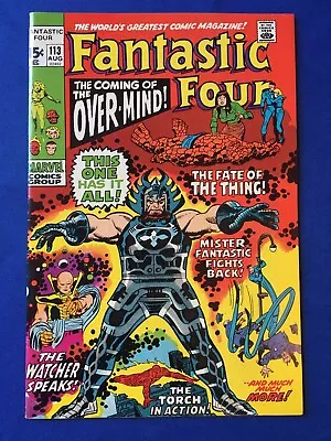 Buy Fantastic Four #113 VFN- (7.5) MARVEL ( Vol 1 1971) (C) • 29£