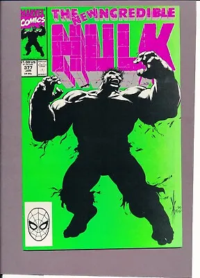 Buy Incredible Hulk 377 NM 9.4 1st Professor Hulk 1991 1st Print • 16.06£