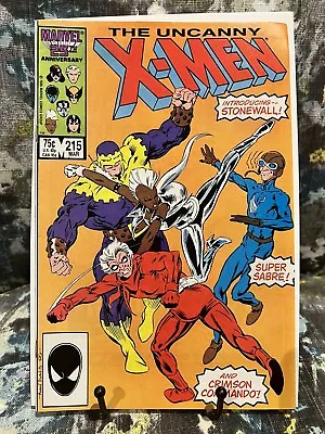 Buy UNCANNY X-MEN # 215 * MARVEL COMICS * 1987 - Near Mint • 4£