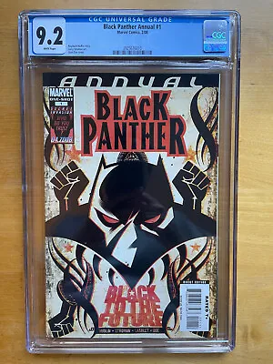 Buy Black Panther Annual #1 CGC 9.2 (Marvel 2008) 1st Shuri As Black Panther! • 47.63£