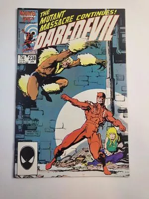 Buy Daredevil #238:  It Comes With Claws!  Sabretooth, Marvel 1986 NM- • 6.43£