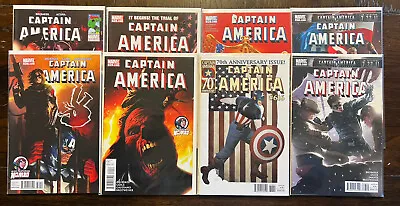 Buy Marvel Comics Captain America 2011 #611-618 Lot 8 VF-NM B&B • 11.08£