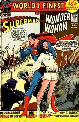 Buy World's Finest (1941) # 204 (5.0-VGF) Neal Adams Cover, Wonder Woman 1971 • 11.25£