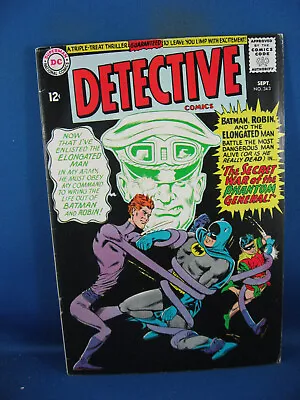 Buy Detective Comics 343 F  Batman Elongated Man 1965 Dc • 23.99£