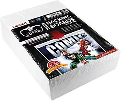 Buy Comic Backing Boards (Silver Size, Pack Of 100) • 25.99£