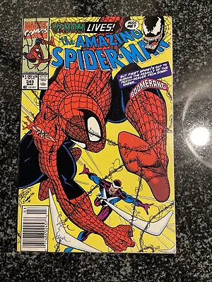 Buy AMAZING SPIDER-MAN #345 Carnage Infects Kasady (1991 Marvel) • 11.99£