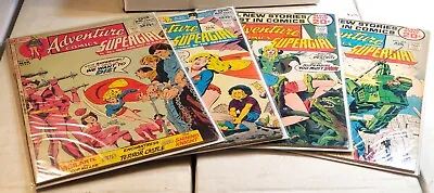 Buy Lot Of 4 Adventure Comics Starring Supergirl #417-418, #421-422 Dc Comics 1972 • 16.79£