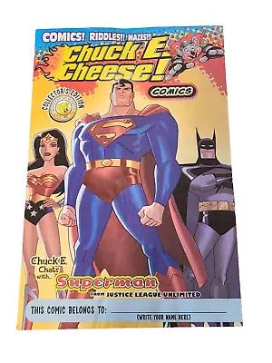 Buy 2005 CHUCK E. CHEESE Comics CEC COMIC BOOK DC Justice League Batman Superman #2 • 118.73£