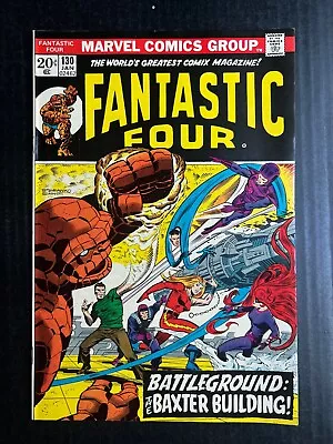 Buy FANTASTIC FOUR #130 January 1973 Marvel Comics 2nd App Thundra KEY Issue • 60.08£