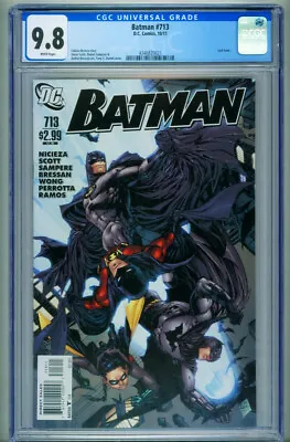 Buy Batman #713 CGC 9.8 Last Issue Comic Book DC 4346835021 • 99.58£