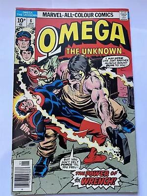 Buy OMEGA THE UNKNOWN #6 Marvel Comics UK Price 1977 VF  • 2.48£