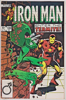 Buy Invincible Iron Man#189 Vf/nm 1985  Marvel Comics • 13.99£