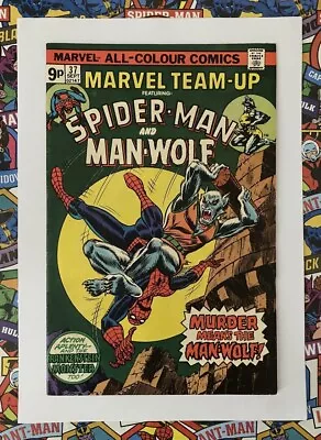 Buy Marvel Team-up #37 - Sept 1975 - Man-wolf Appearance! - Vfn+ (8.5) Pence Copy! • 8.24£