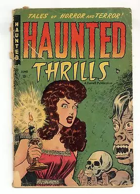 Buy Haunted Thrills #1 PR 0.5 1952 • 187.20£