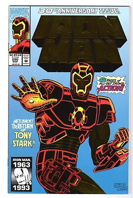 Buy Iron Man 290 30th Anniversary Issue Tony Stark Return 1993 Marvel RAW NM 9.6+ • 28.95£