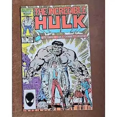 Buy Incredible Hulk #324 (Key - Grey Hulk Returns) (1986) • 3.96£