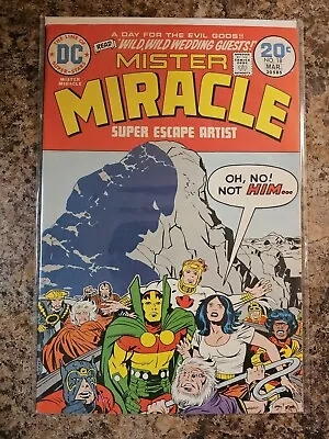 Buy Mister Miracle #18 (1973) Jack Kirby Final Issue Darkseid App. DC Comics FN-VF • 10.28£