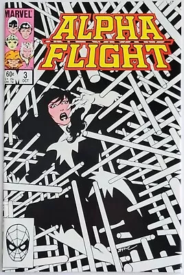 Buy Alpha Flight #3 (1983) Key Comic Vindicator Becomes Guardian, Origins, Wolverine • 13.44£