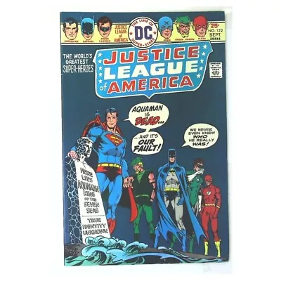 Buy Justice League Of America (1960 Series) #122 In VF + Condition. DC Comics [s/ • 27.47£