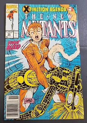 Buy The New Mutants 95 1990 NM High Grade Condition Liefeld Cover We Comb. Shipping • 7.19£